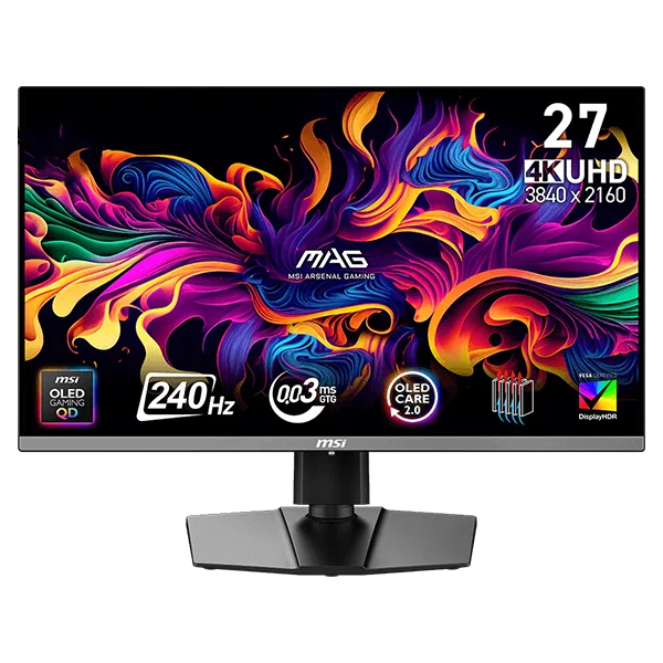 MSI MAG 272UP QD-OLED X24 26,5" 0.03ms 240 Hz 4K