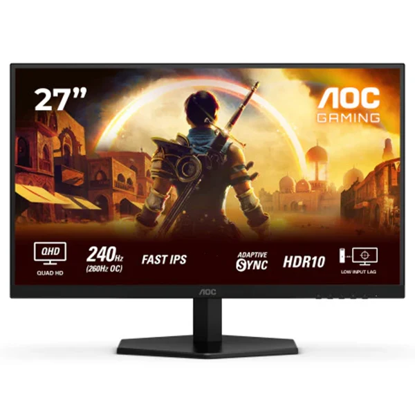AOC Q27G42ZE 27" 240Hz (260Hz OC) 0.3ms Fast IPS 2K