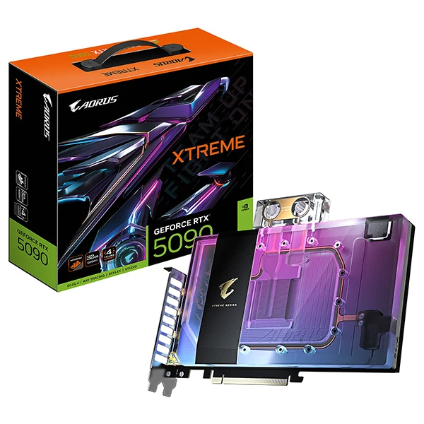 Gigabyte AORUS GeForce RTX 5090 XTREME WATERFORCE WB 32Go GDDR7