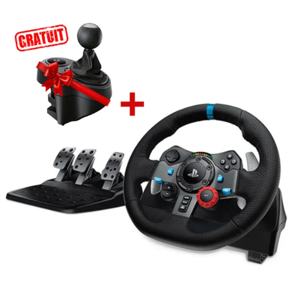 Pack Logitech G29 Driving Force + Shifter Gratuit