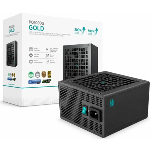 Deepcool Gamer STORM PQ1000G 80 Plus Gold 1000W Black