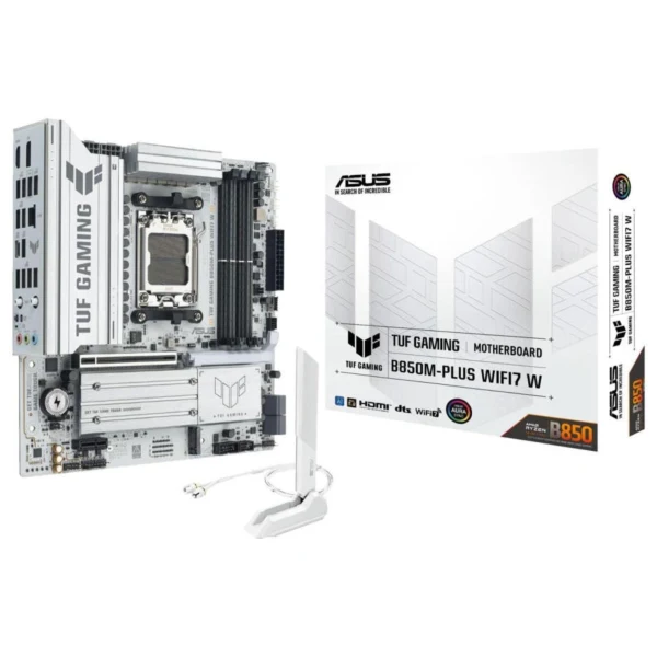 ASUS TUF GAMING B850M-PLUS WiFi7 White