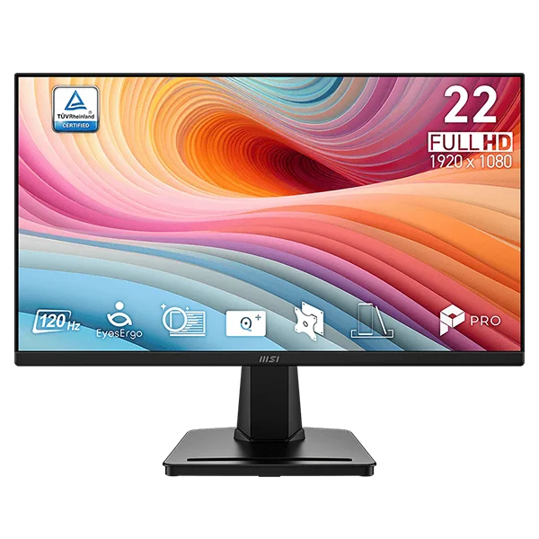 MSI PRO MP225 E12VL 21.5" VA 120Hz 1ms FHD