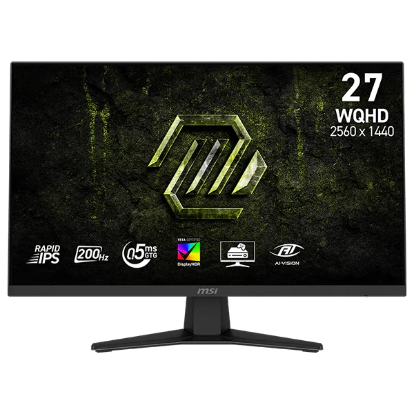 MSI MAG 274QF E20 27" Fast IPS 200Hz 0.5ms 2K