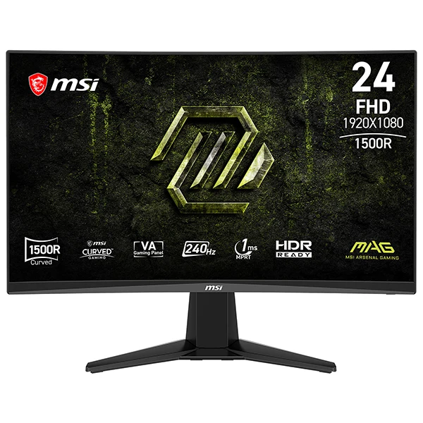 MSI MAG 245C X24 23.6" VA 240Hz 1ms FHD Curved