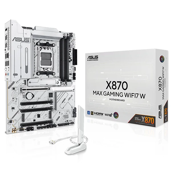 ASUS X870 MAX GAMING WIFI7 WHITE