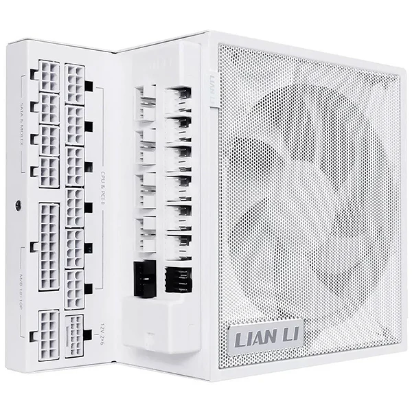 Lian Li Edge 1200 80PLUS GOLD 1200W (White) - With Hub