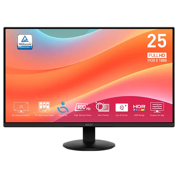 MSI Pro MP252L 24.5" 100Hz 1ms IPS