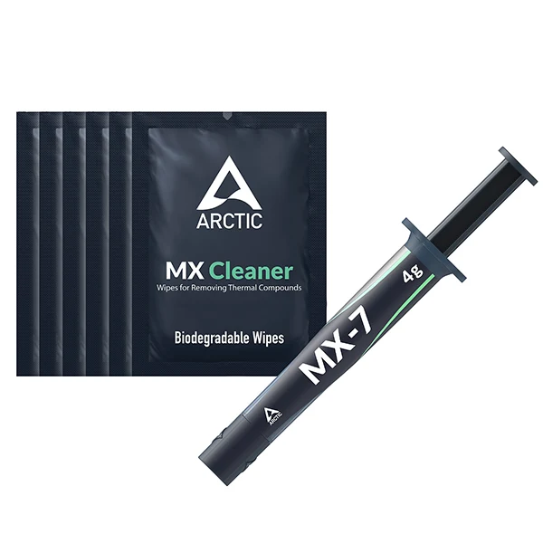 Arctic MX-7 (4 grammes) + MX Cleaner x6