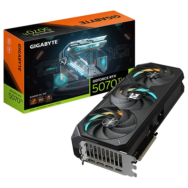 Gigabyte GeForce RTX 5070 Ti GAMING OC 16Go GDDR7