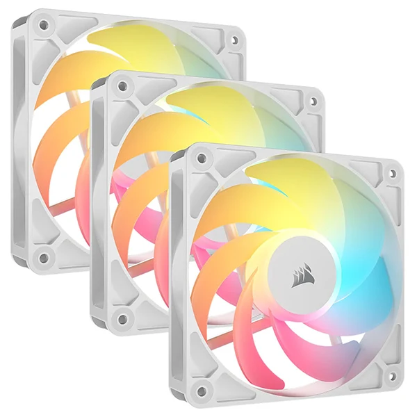 Corsair RS120-R ARGB Triple Pack Blanc