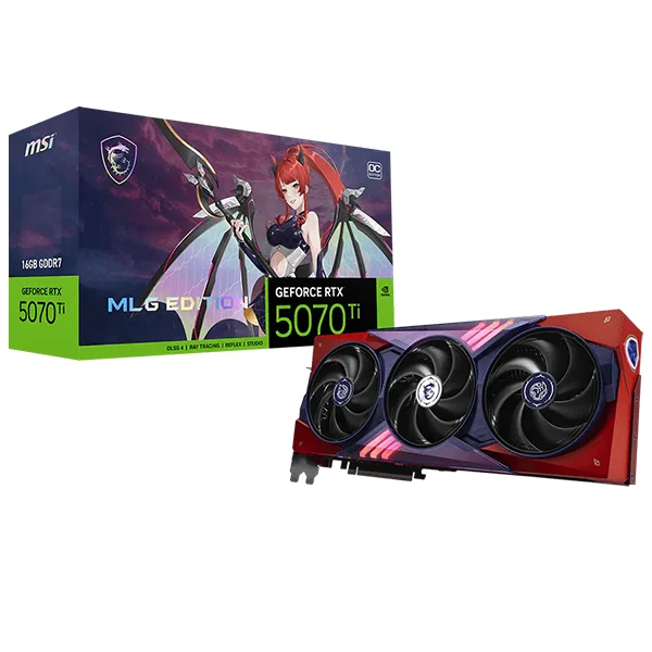 MSI GeForce RTX 5070 Ti 16Go MLG Edition OC