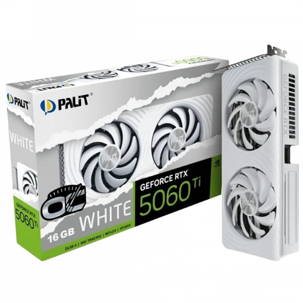 PALIT GeForce RTX 5060 Ti 16GB OC GDDR7 White