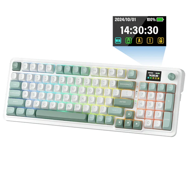 Redragon Galatin PRO K719 Wireless (Jade Cloud)