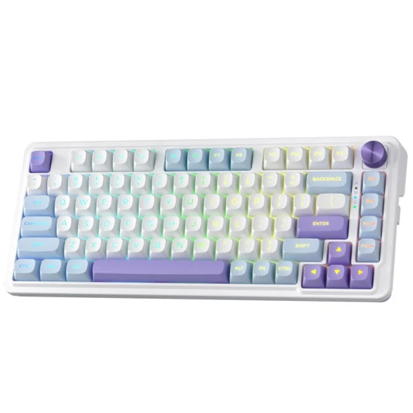 Redragon UCAL MAX K673 PRO 75% Wireless RGB (Moonrise Violet)