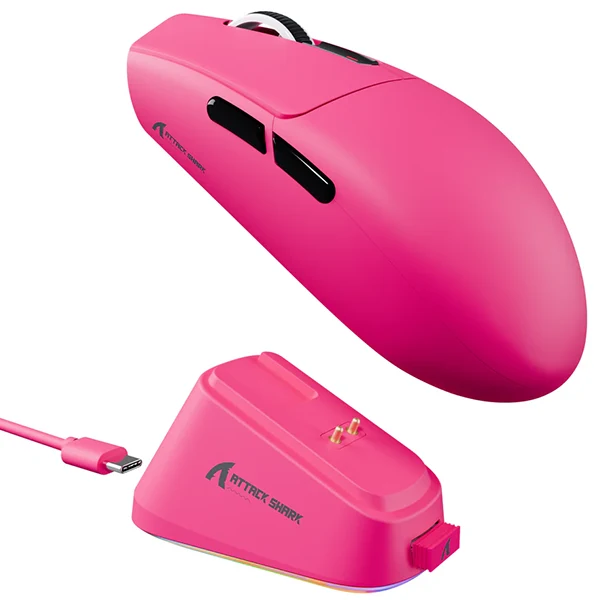 ATTACK SHARK G3 PRO (Berry Red)