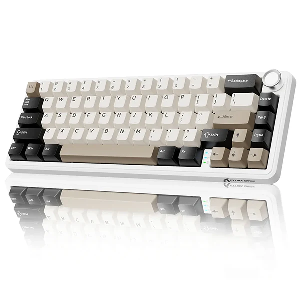 ATTACK SHARK X66 Blueberry Switch (Cheese White)