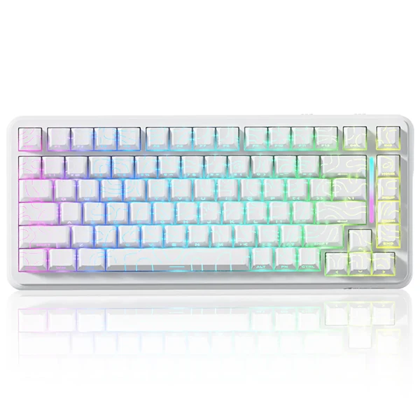 ATTACK SHARK X82 Pro HE Magnetic Switch (White Contours)