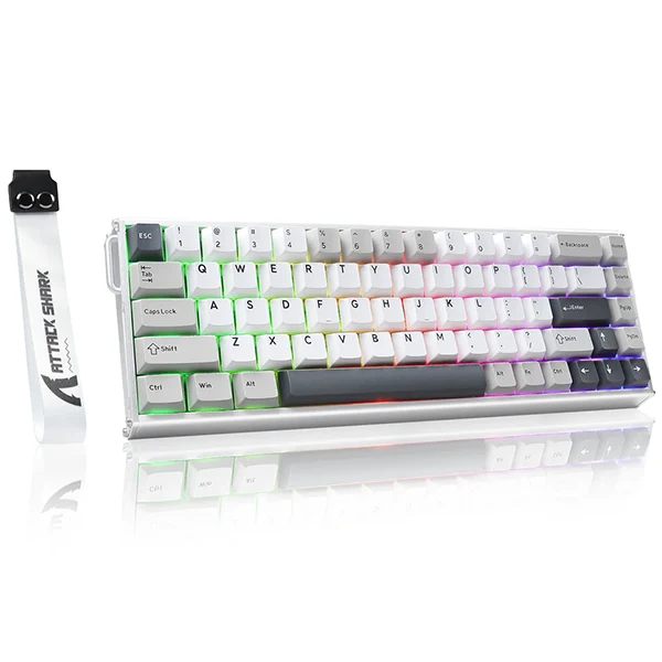 ATTACK SHARK X68MAX HE Magnetic Switch (Star White)