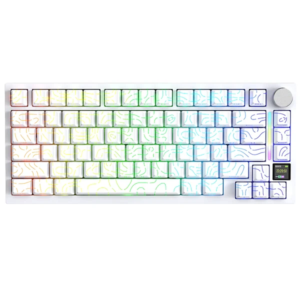 ATTACK SHARK X820 Ultra Shark Switch (White Contours)