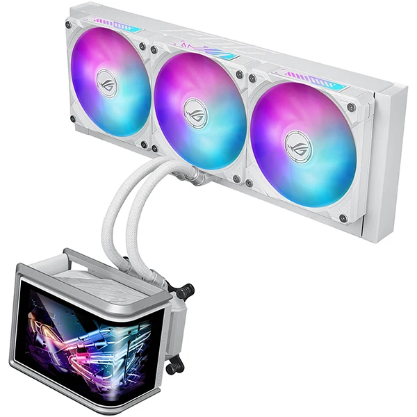 ASUS ROG RYUO IV SLC 360 ARGB Blanc