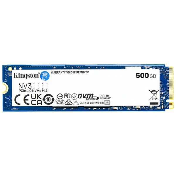 Kingston SSD NV3 500GB M.2 NVMe
