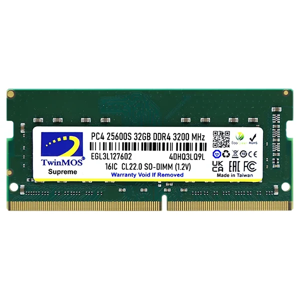 TwinMOS SO-DIMM 16GB DDR4 3200MHz CL22