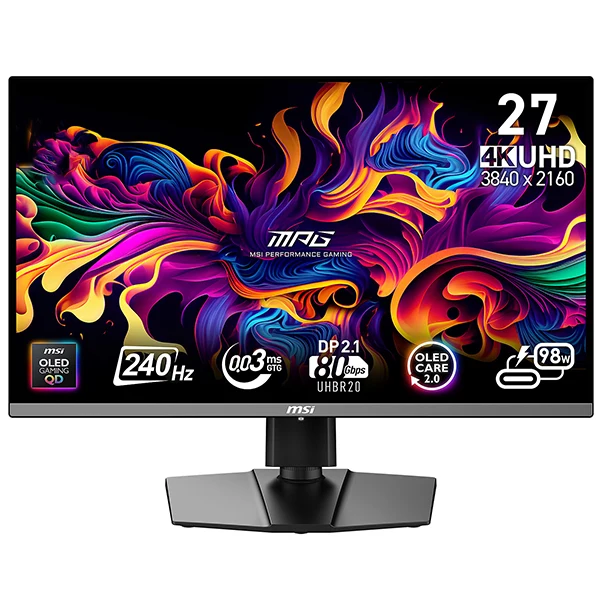 MSI MPG 272URX QD-OLED 27" 240Hz 0.03ms 4K