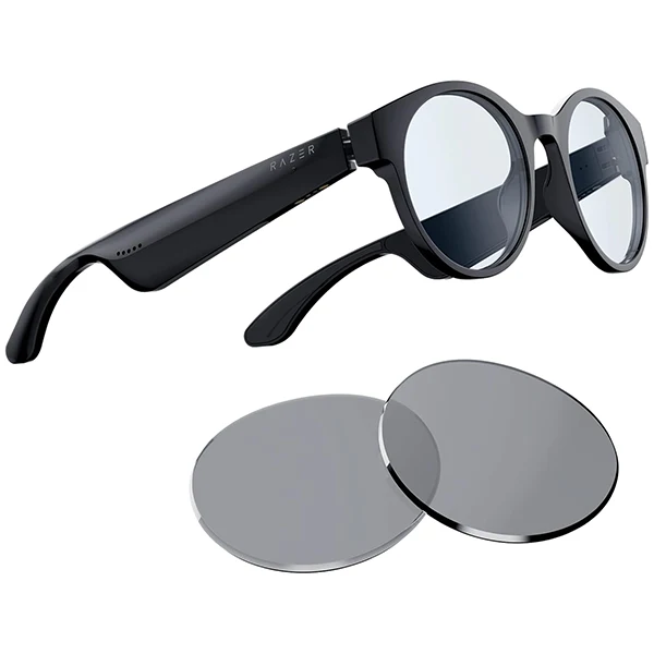 Razer Anzu Smart Glasses (Round Blue Light + Sunglass L)