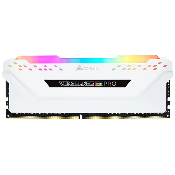 Corsair Vengeance RGB PRO 8Go DDR4 3200MHz Blanc Tray