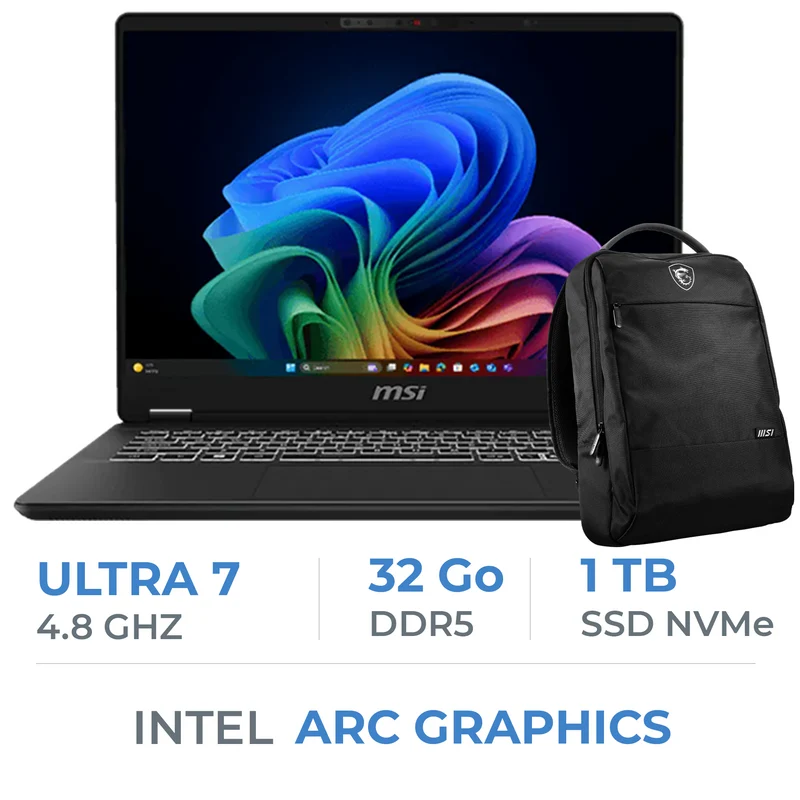 MSI PRESTIGE 14 AI+ Evo C2VMG-037MA Intel Ultra 7 258V/32GB DDR5/1TB SSD/14” 120Hz 2.8K/Win11