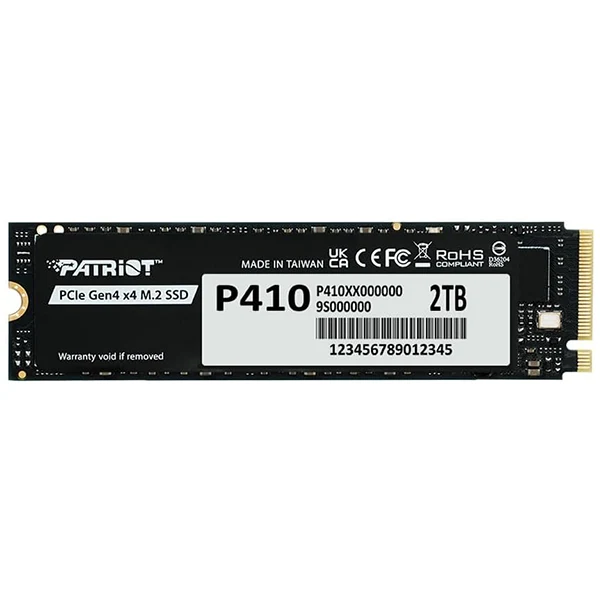 PATRIOT P410 2TB SSD M.2 2280 PCIe Gen 4x4