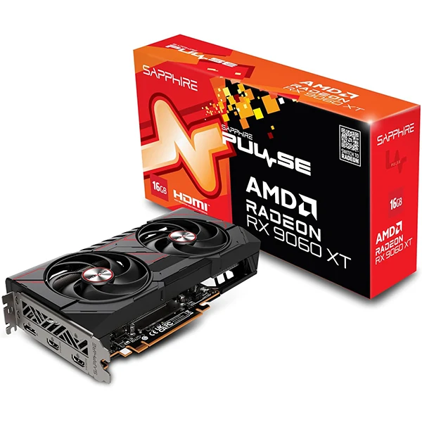Sapphire Pulse Radeon RX 9060 XT Gaming OC 16GB GDDR6