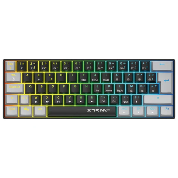 XTRMLAB Vortex Mini Black/Light Grey (Red Switch)