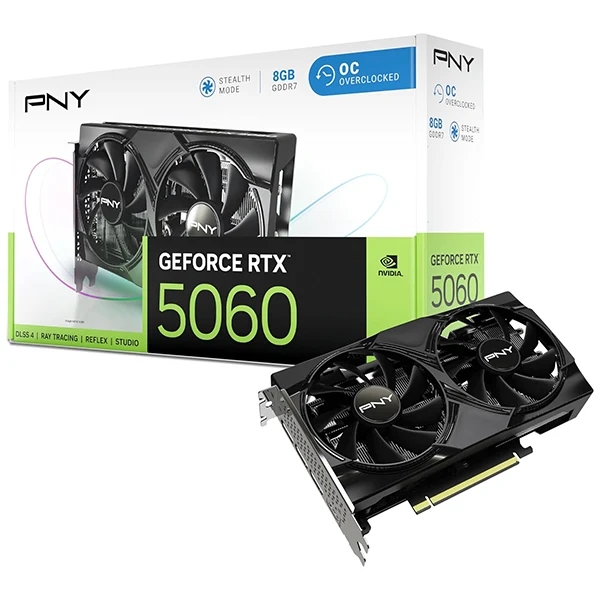 PNY GeForce RTX 5060 8GB Dual Fan OC