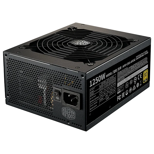 Cooler Master MWE Gold 1250 Full Modular V2 ATX 3.1 80PLUS GOLD 1250W