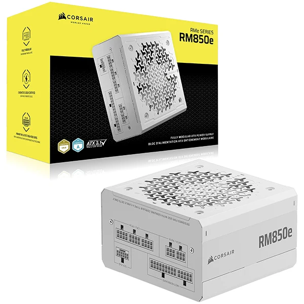 Corsair RM850e GOLD (2025) Blanc