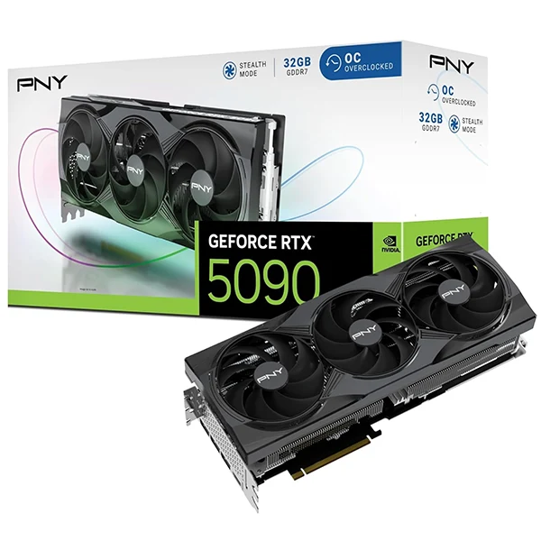 PNY GeForce RTX 5090 32GB OC Triple Fan