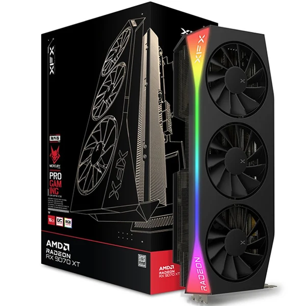 XFX AMD Radeon RX 9070XT Mercury OC Gaming Edition 16GB GDDR6