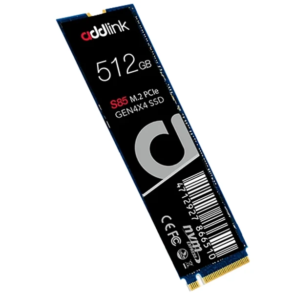 Addlink S85 512GB SSD M.2 PCle Gen4X4