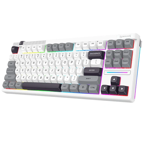 Redragon K729 OTIM Pro Wireless Mechanical Keyboard (White/Grey/Black)