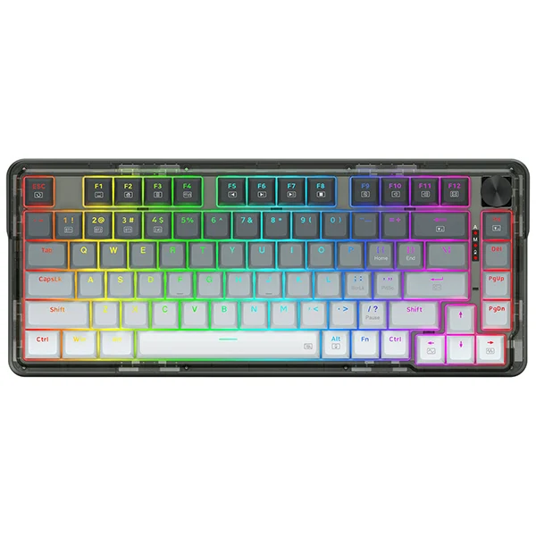 Redragon K673 Pro 75% Wireless RGB Red Switches (Gradient Gray)