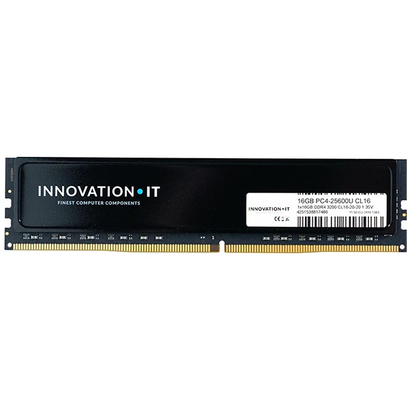 INNOVATION IT 16GB (1x16GB) DDR4 3200Mhz CL16 avec Heatspreader