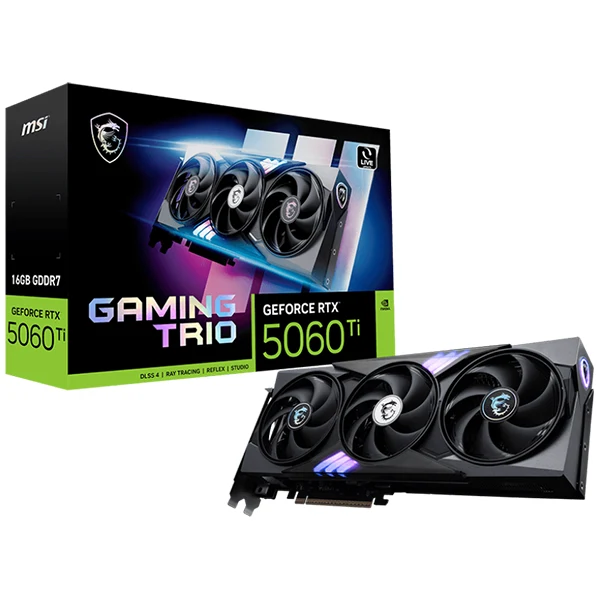 MSI GeForce RTX 5060 Ti 16G GAMING TRIO