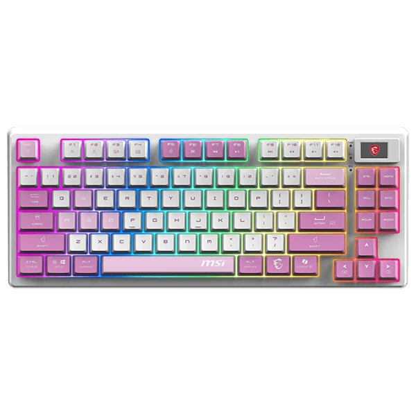 MSI FORGE GK600 TKL Wireless Violet FR
