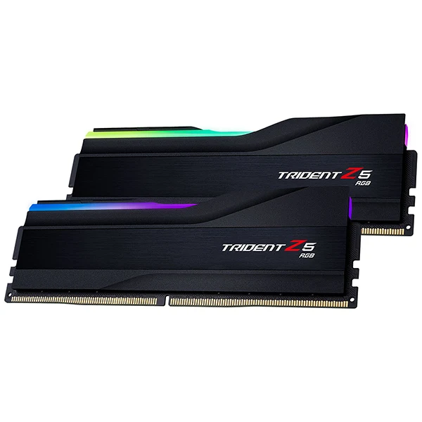 G.Skill Trident Z5 RGB Series 64Go (2x32Go) DDR5 6000 MHz CL36 Black