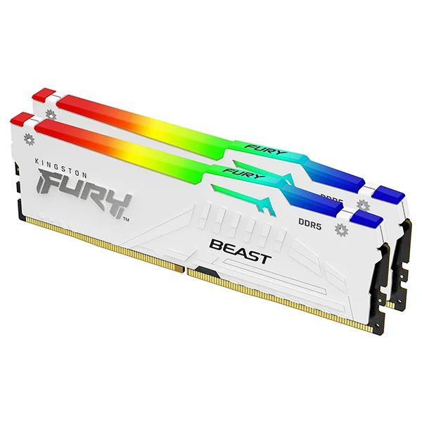 Kingston FURY Beast 32Go (2x16Go) DDR5 6000 MHz CL30 White