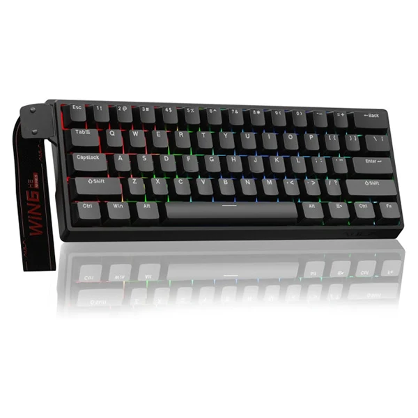 Aula WIN60 HE BLACK (Graywood Magnetic Switch)