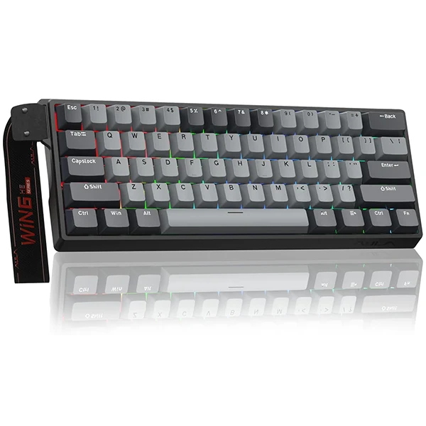 AULA WIN60 HE Black&Gray (Magnetic Switch)