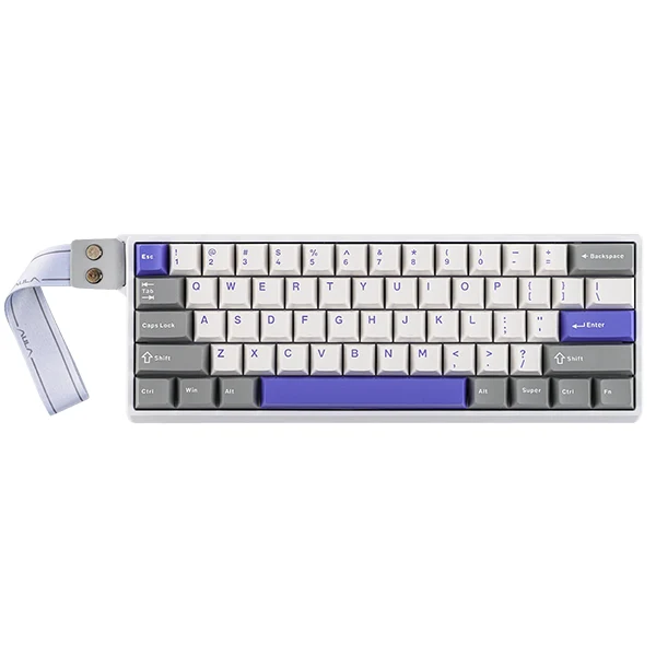 AULA WIN60 HE MAX Grey&White&Blue (Magnetic Switch)